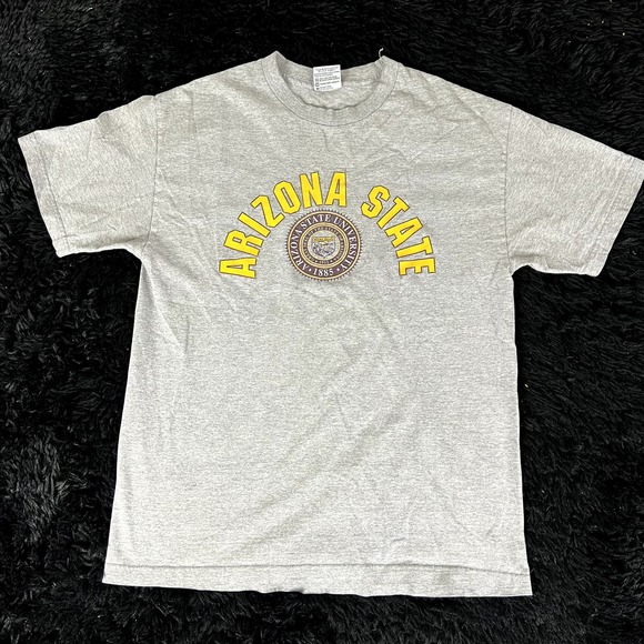 y2k Arizona State gray t shirt size large - Picture 1 of 3